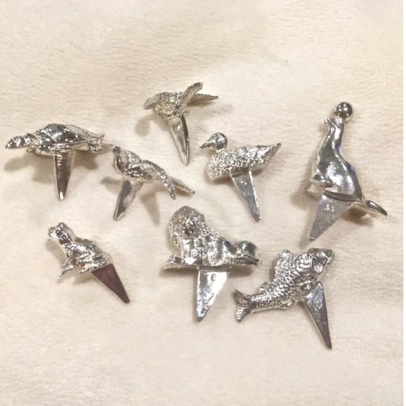 Silver Birthday Candle Holders - Picture 3 of 5